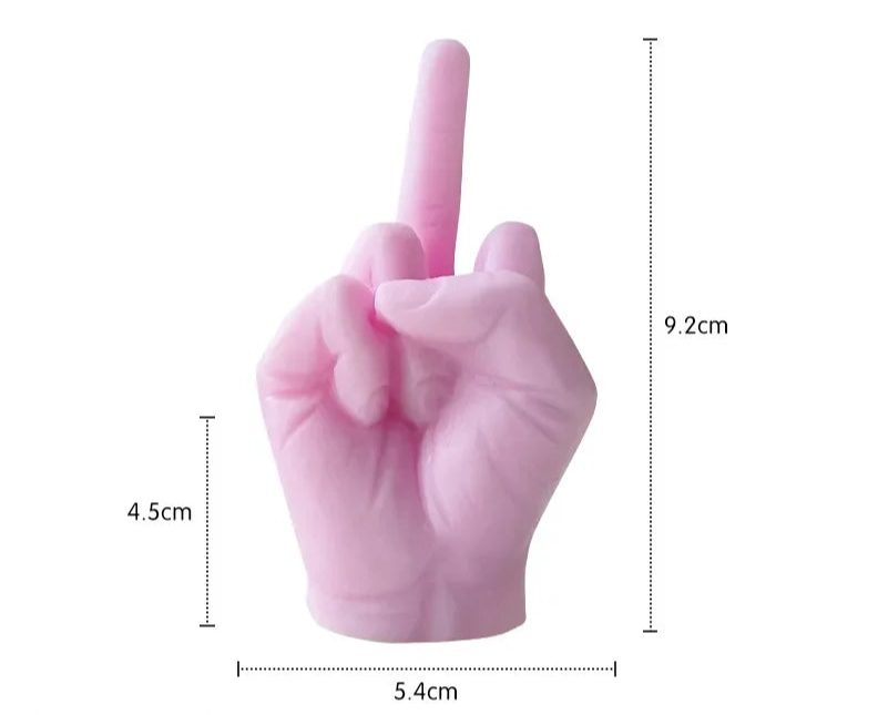 1pc Middle Finger Candles