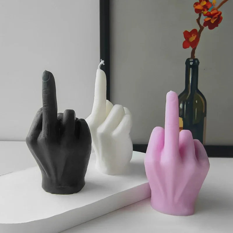 1pc Middle Finger Candles