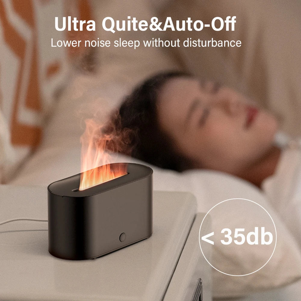 Aroma Diffuser Flame Air Humidifier