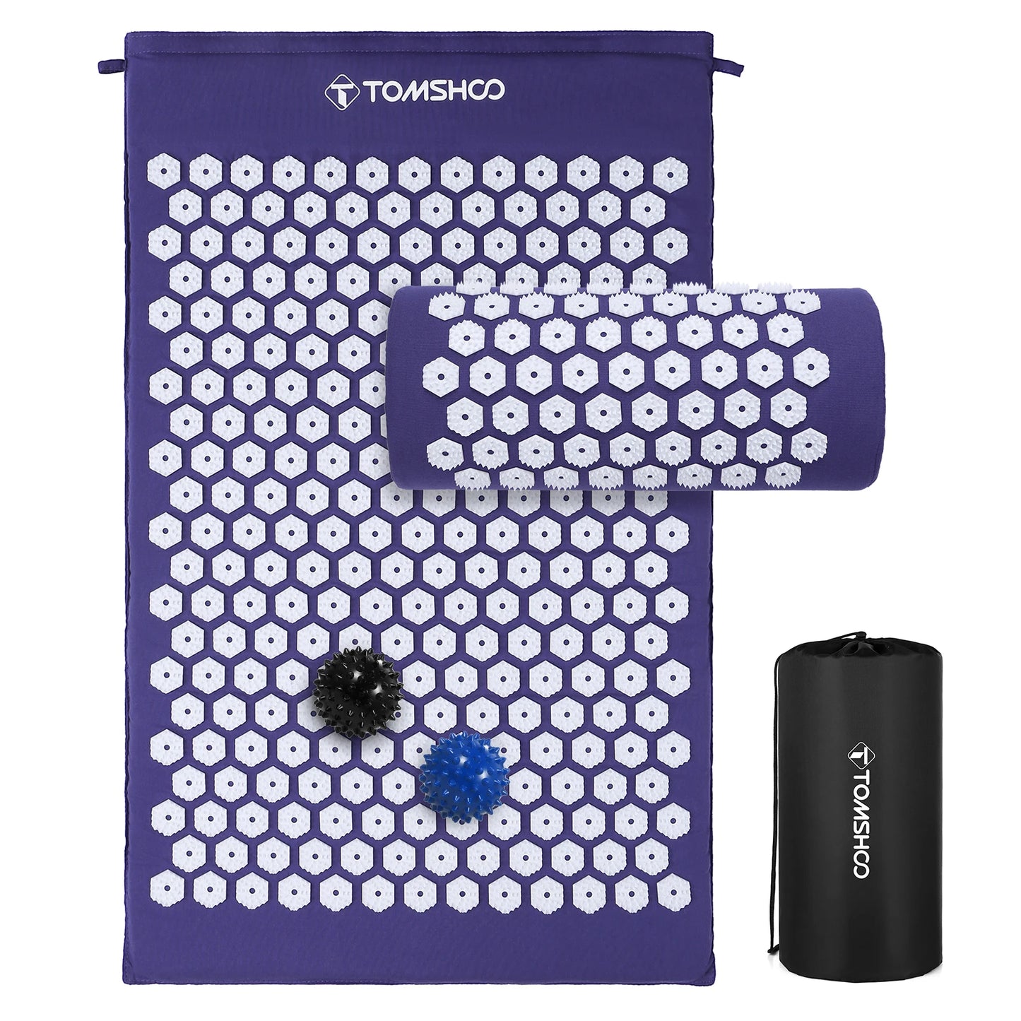 Acupressure Mat and Pillow Massage Set