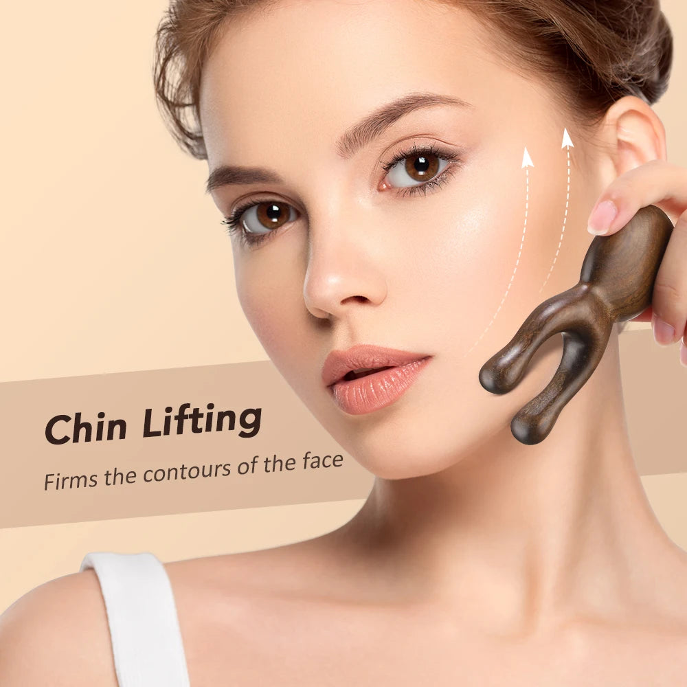 Sandalwood Facial Lifting and Massager