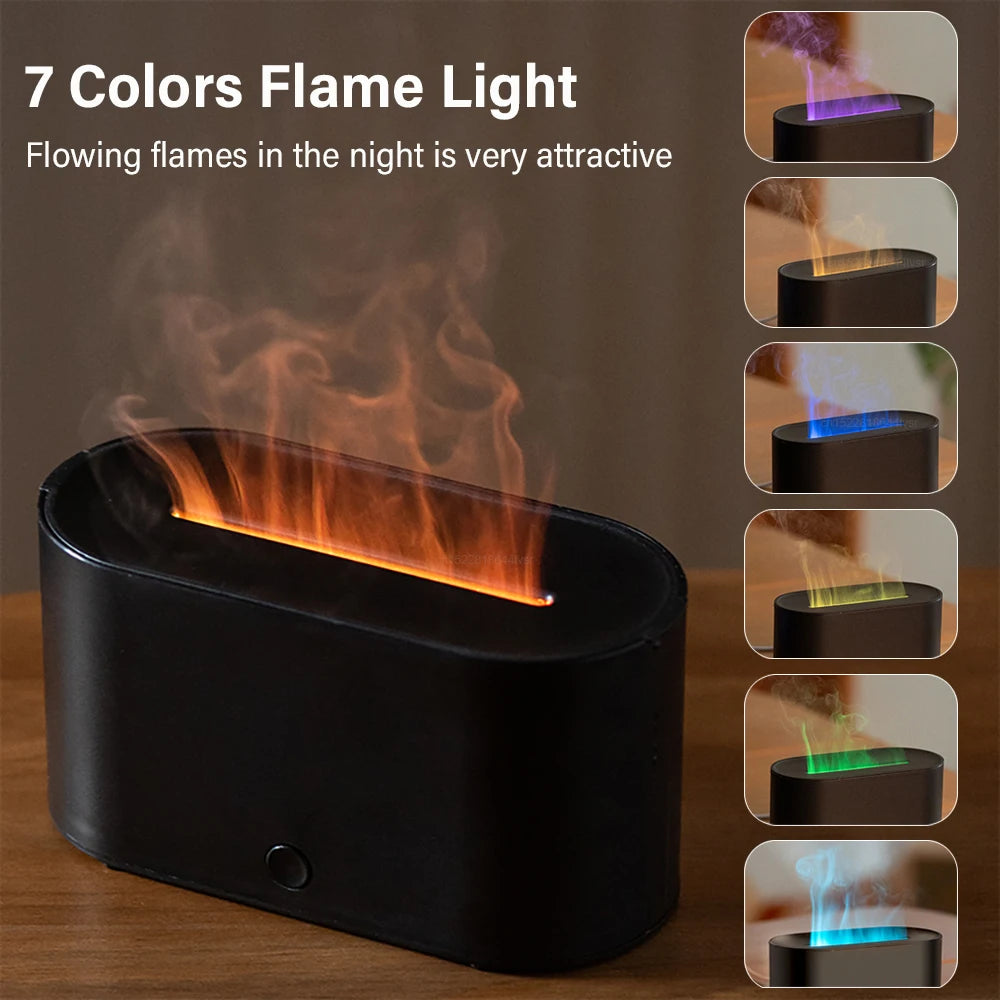 Aroma Diffuser Flame Air Humidifier