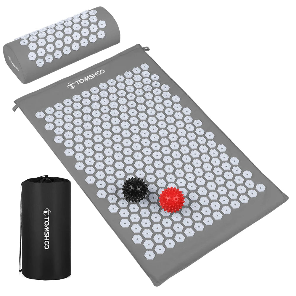 Acupressure Mat and Pillow Massage Set