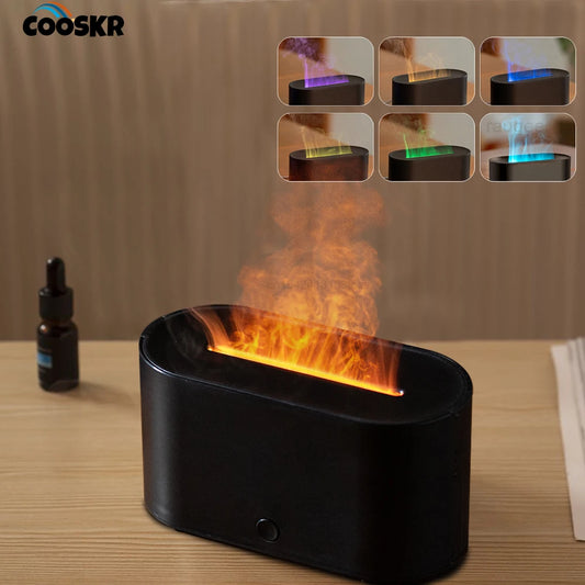 Aroma Diffuser Flame Air Humidifier