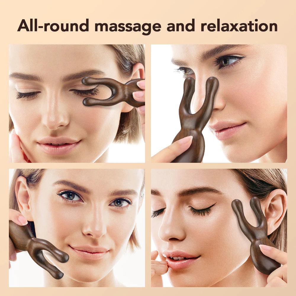 Sandalwood Facial Lifting and Massager