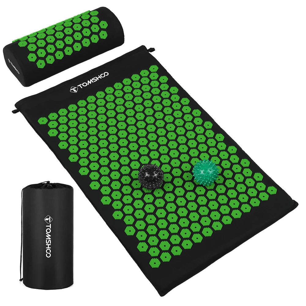 Acupressure Mat and Pillow Massage Set